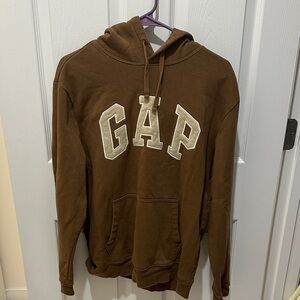 GAP Men's Chocolate Brown Hoodie